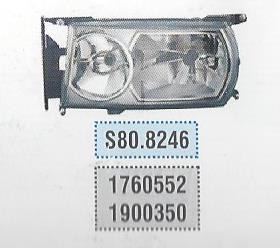 KOMPLE FAR SCANIA P.G.R.T SOL LED1760552-1900350